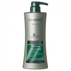 Шампунь Biopoint Абсолютное выпрямление для непослушных вьющихся волос 400 мл