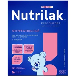 Смесь молочная Nutrilak Премиум АР антирефлюксный 350 г