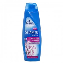 Шампунь Shamtu Блеск и объем с экстрактом японской вишни 360 мл
