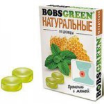 Леденцы, Bobsgreen (Бобсгрин) 3.2 г №10 от кашля прополис мята