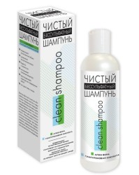 Шампунь Чистый бессульфатный с алоэ вера и гиалуроновой кислотой 250 мл