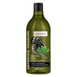 Шампунь Целебные решения усьма и черная репа для ослабленных и выпадающих волос 750 мл
