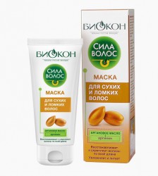 Маска для волос Биокон Сила волос для сухих и ломких волос 100 мл