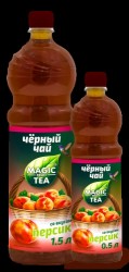 Чай Magic Fruit черный со вкусом персика 0.5 л