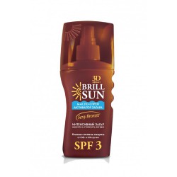 Масло Биокон Солнцезащитная серия сан тайм Секси Бронз активатор загара SPF-3 150 мл