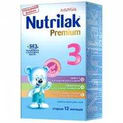 Смесь молочная Нутрилак 3 Премиум 12+ мес с пребиотиками без пальмового и рапсового масла 350 г