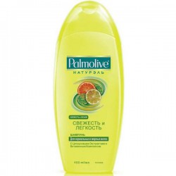 Шампунь Palmolive Натурэль Свежесть и легкость с экстрактом цитрусовых и витаминным комплексом для нормальных и жирных волос 400 мл