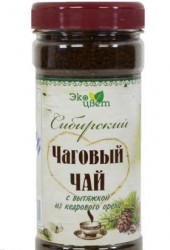 Чай Экоцвет чаговый с вытяжкой из кедровых орехов 90 г