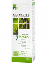 Шампунь Комплекс 7 масел против выпадения волос 7 в 1 200 мл