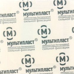 Лейкопластырь бактерицидный Мультипласт р. 3.8смх3.8см 1 шт.