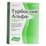 Турбослим альфа-липоевая кислота и L-карнитин, таблетки 0.55 г 60 шт