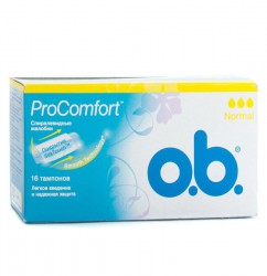 Тампоны o.b. прокомфорт силк тач нормал 16 шт.