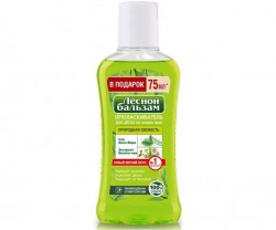 Ополаскиватель для полости рта Лесной бальзам Природная свежесть сок алоэ-вера экстракт белого чая 400 мл