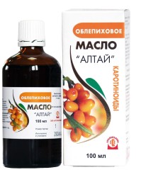 Облепиховое масло Алтай каротиноиды БАД 100 мл
