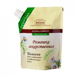 Шампунь Зеленая аптека ромашка лекарственная для ослабленных и поврежденных волос 200 мл
