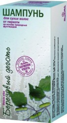 Шампунь Бабушкины рецепты Березовый деготь от перхоти для сухих волос 250 мл