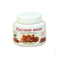 Маска для волос Русское поле Укрепляющая с экстрактом граната для всех типов волос 250 мл