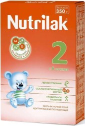 Смесь молочная Нутрилак 2 от 6 до 12 месяцев 600 г