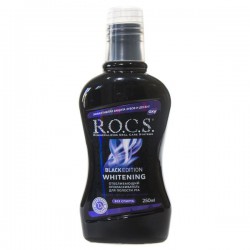 Ополаскиватель для полости рта Rocs Блэк эдишн отбеливающий 250 мл